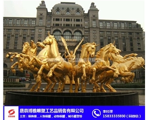 广场铜雕塑